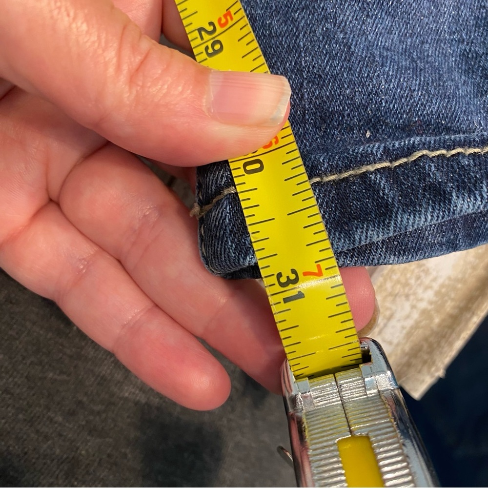 Lane Bryant Dark Blue straight Leg Denim Jeans with Genius Fit Sz 18 - Picture 3 of 7